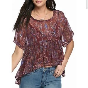 NWT Free People Say You Will Top